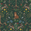 Behang Atelier Florentine - Bosdieren multi