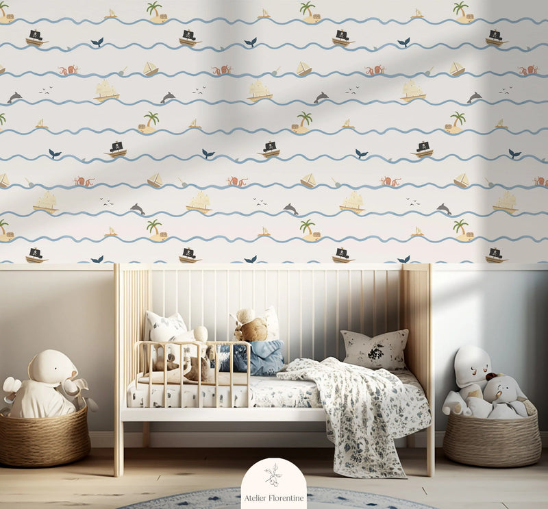 Wallpaper Atelier Florentine - Pirates