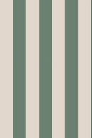 Wallpaper Steel Atelier Florentine - Classic Stripe Green
