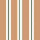 Behangstaal Atelier Florentine - Streepje Bruin/ Groen