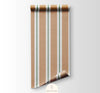 Wallpaper Atelier Florentine - Stripe Orange/Green