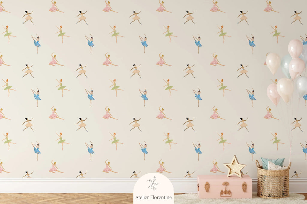  Wallpaper Sample Atelier Florentine - Ballerinas 