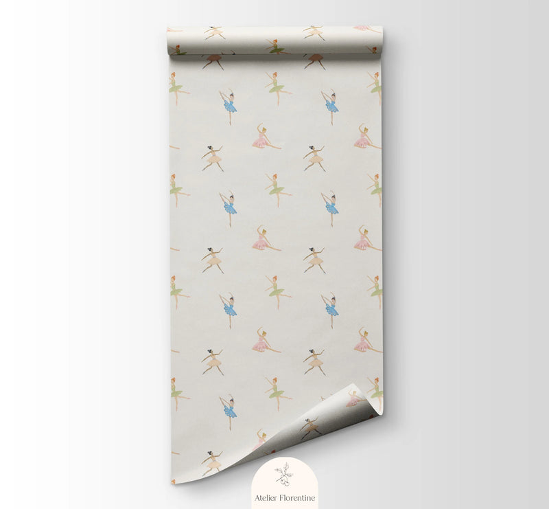  Wallpaper Sample Atelier Florentine - Ballerinas 