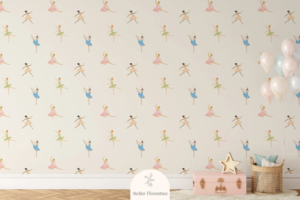 Wallpaper Atelier Florentine - Ballerinas