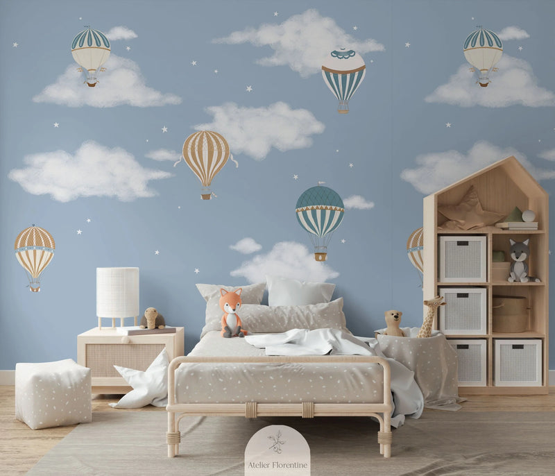 Wallpaper Atelier Florentine - Hot Air Balloon Large