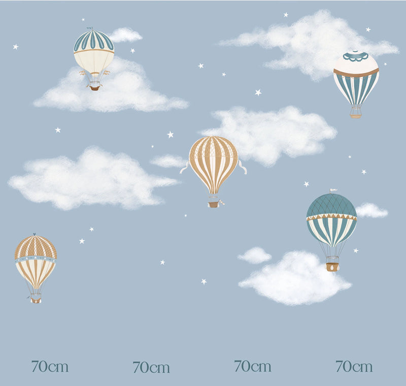 Wallpaper sample Atelier Florentine - Large Balloons