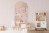 Atelier Florentine - Peel &amp; Stick Wall Sticker - Zoo Pink