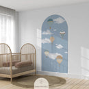 Atelier Florentine - Sticker per pareti buccia e bastoncini - palloncini