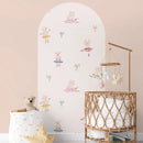 Atelier Florentine - Peel & Stick Wandaufkleber - Ballerina Pigs