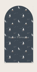 Atelier Florentine - Peel & Stick Wandaufkleber - Segelboote