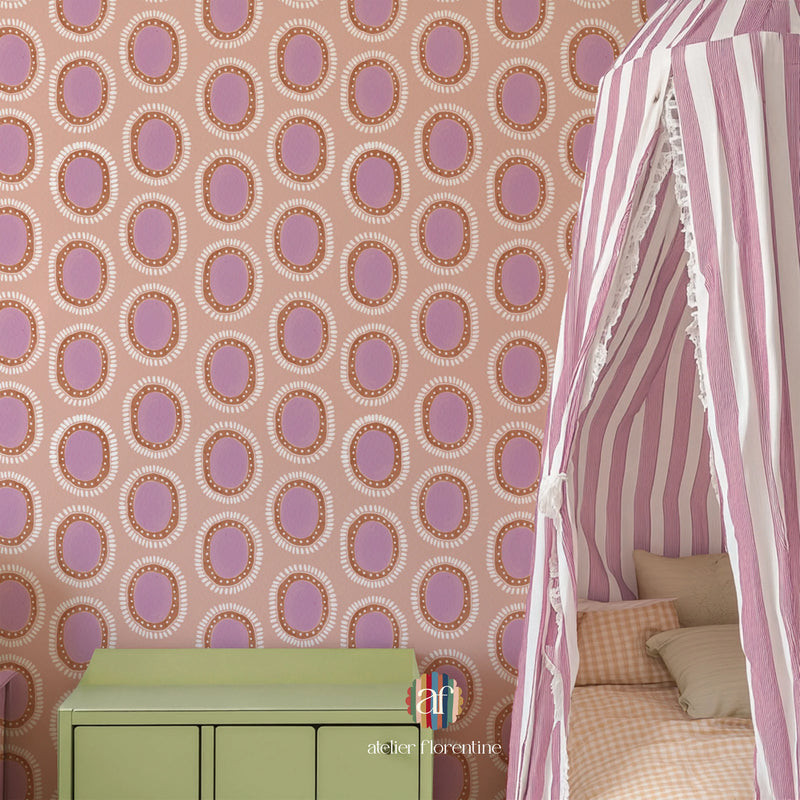 Tapete Atelier Florentine - Boho Pink