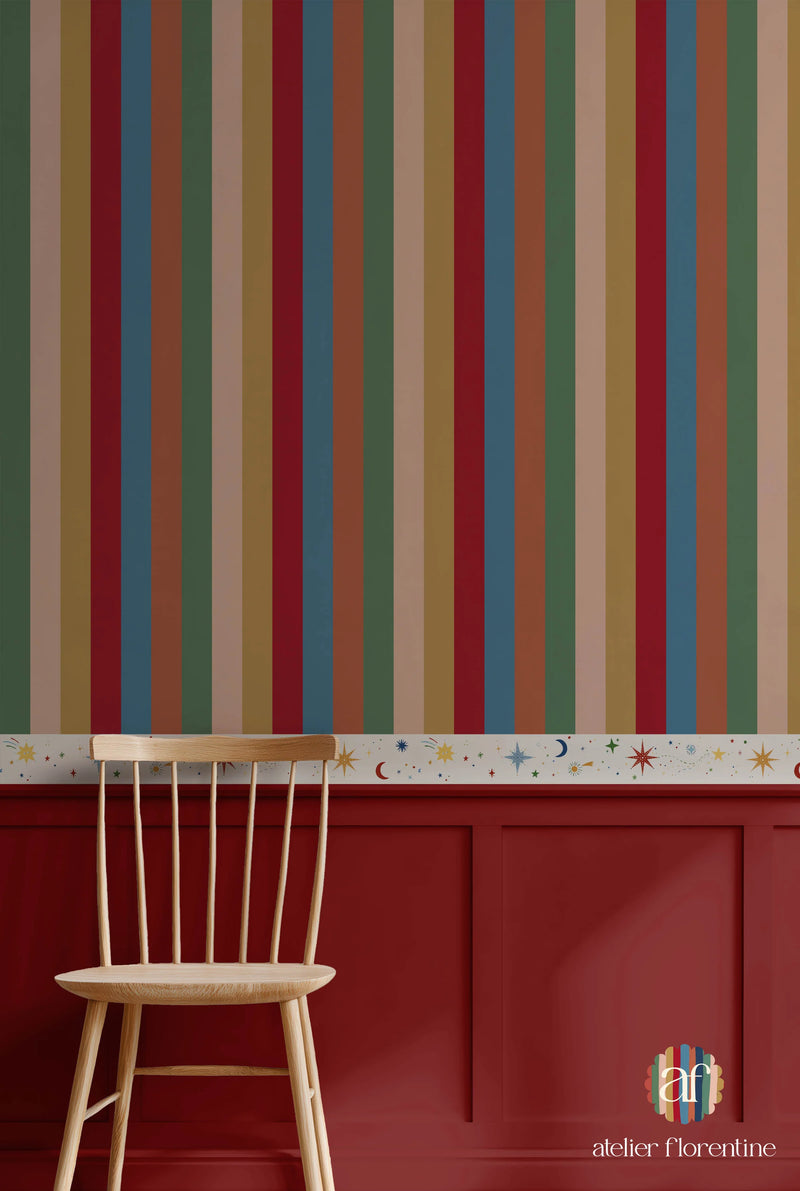 Wallpaper Atelier Florentine - Boho Stripes