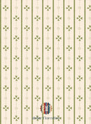 Wallpaper sample Atelier Florentine - Cottage stripe green