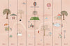 Wallpaper Atelier Florentine - Zoo Pink Mural