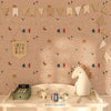 Wallpaper Atelier Florentine - Dogs - Pink