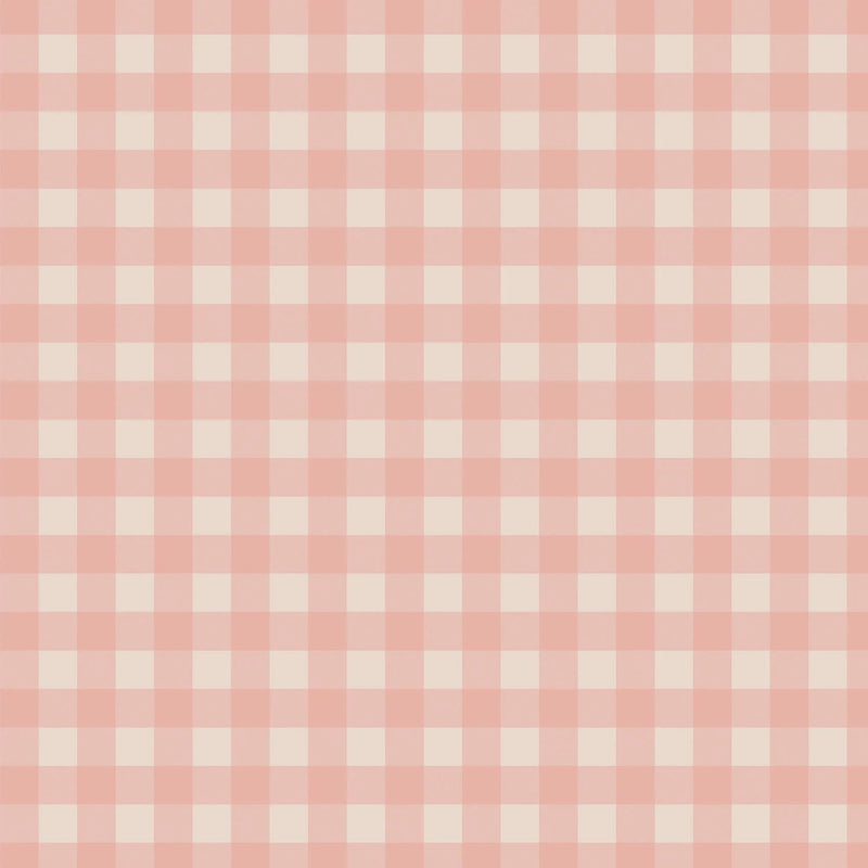 Wallpaper Atelier Florentine - Checks - Pink