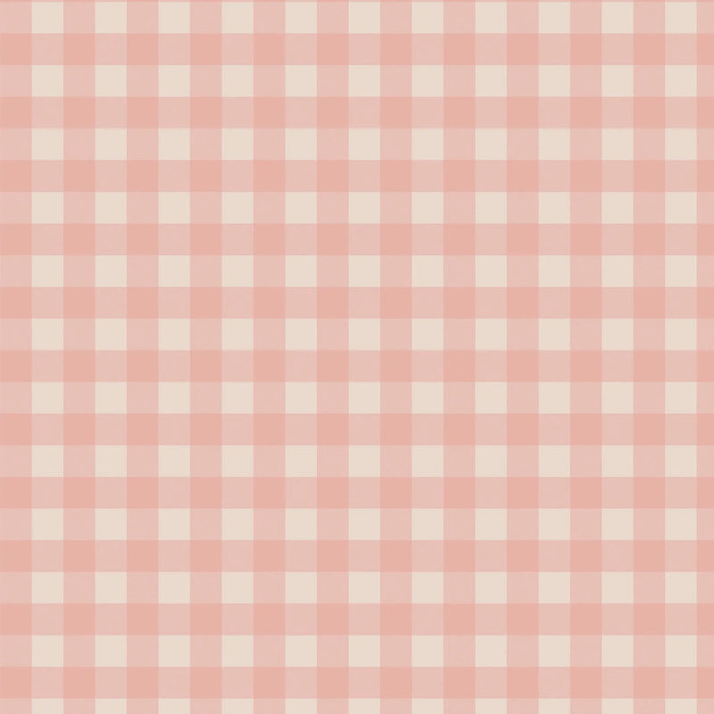 Behangstaal Atelier Florentine - Ruitjes - Roze