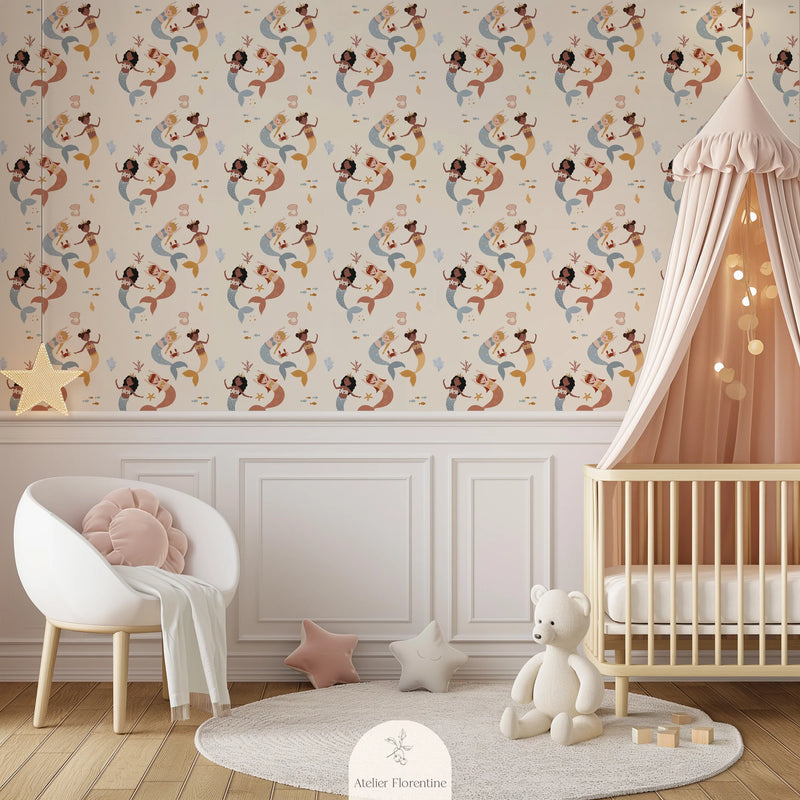 Wallpaper Atelier Florentine - Mermaids