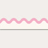 Atelier Florentine - Corrugated wallpaper border - Red &amp; Pink