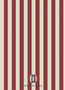 Tapetenmuster Atelier Florentine – Tiny Stripes rot