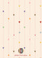 Échantillon de papier peint Atelier Florentine - Coeurs arc-en-ciel