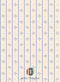 Esempio di carta da parati Atelier Florentine - Cottage stripe Blu