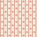 Wallpaper Atelier Florentine - Cottage stripes - Red