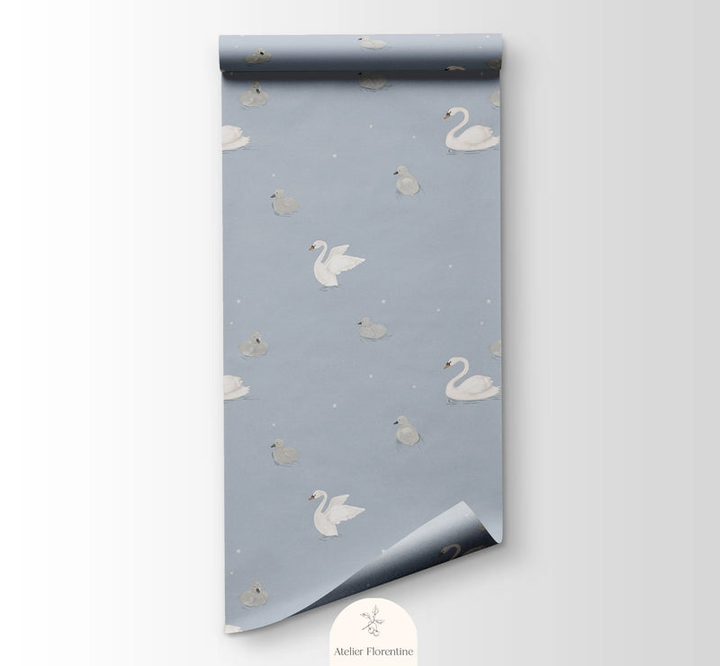 Wallpaper Atelier Florentine - Swans