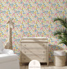 Wallpaper Atelier Florentine - Flowers multi