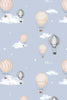 Wallpaper sample Atelier Florentine - Blue balloons