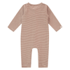 A Tiny Story - long sleeve playsuit - Stripe/Pearl