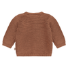 A Tiny Story - Knitted baby cardigan - Mocha