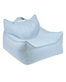 Wigiwama - silla de bolsas de frijoles al aire libre azul