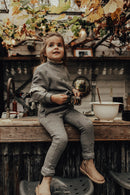 Baje Studio - Montrose Pants - Melange gris foncé