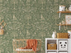 wallpaper forest animals green