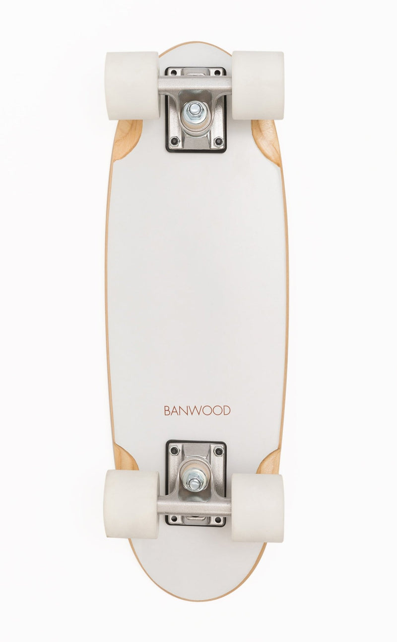  Banwood children's skateboard - White 