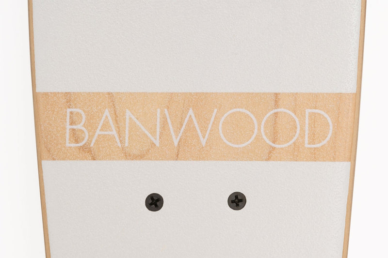 Banwood kinder skateboard - White