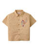 Gingersnaps - Theo Oxford Shirt with Circus Patches