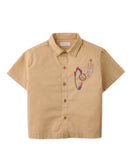 Gingersnaps - Theo Oxford Shirt With Circus Patches