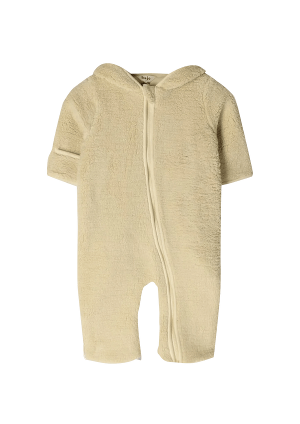 Baje Studio - Folly Teddy Baby-Overall - Creme