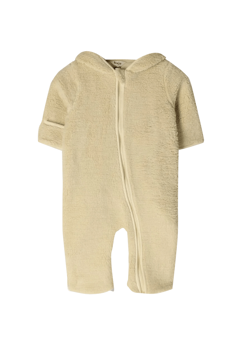 Baje Studio - Folly Teddy Baby Jumpsuit - Cream