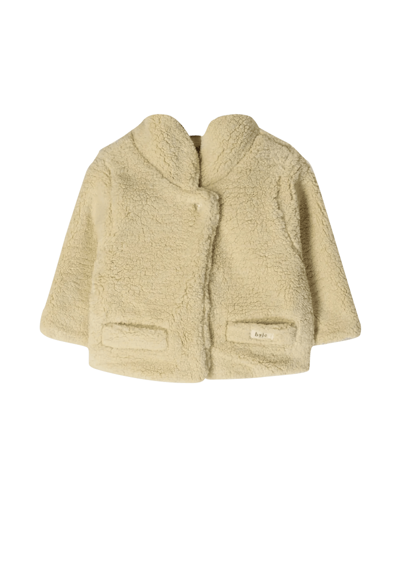 Baje Studio - Heather Teddy Jacket / Baby Jacket - Cream