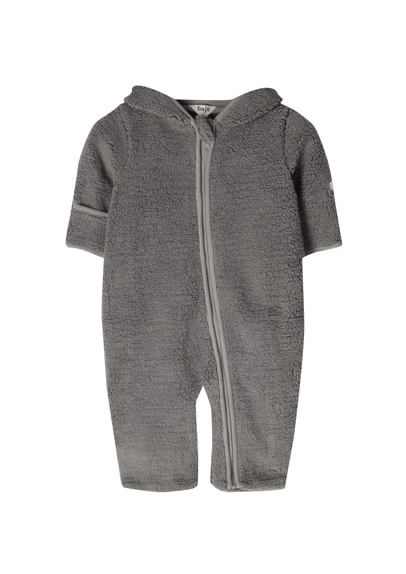 Baje Studio - Folly Teddy Baby Jumpsuit - Greyish Blue