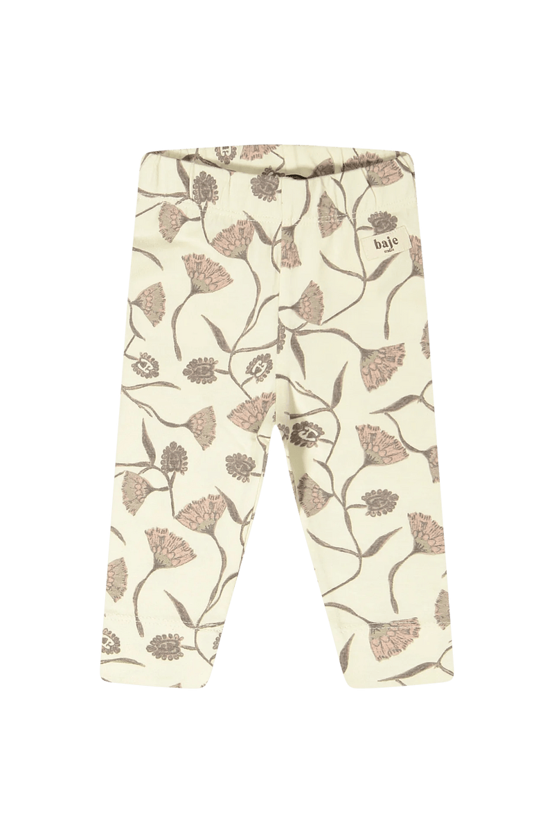 Baje Studio - Jersey-Leggings May - Rosenblumenmuster