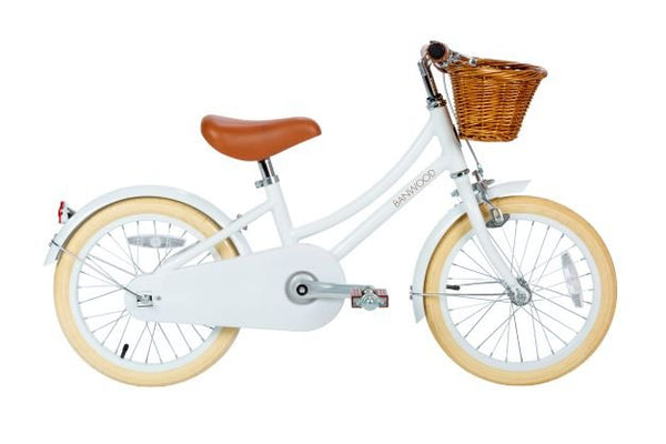 Banwood Retro Kinderfiets Classic 16 inch Wit