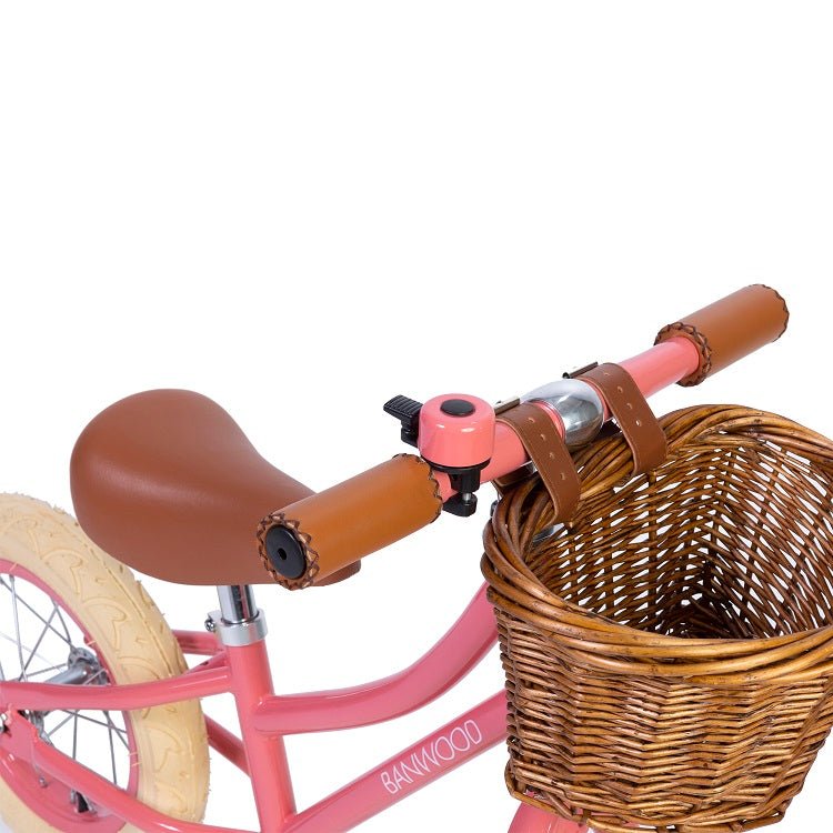 Banwood First Go Loopfiets Koraal Roze