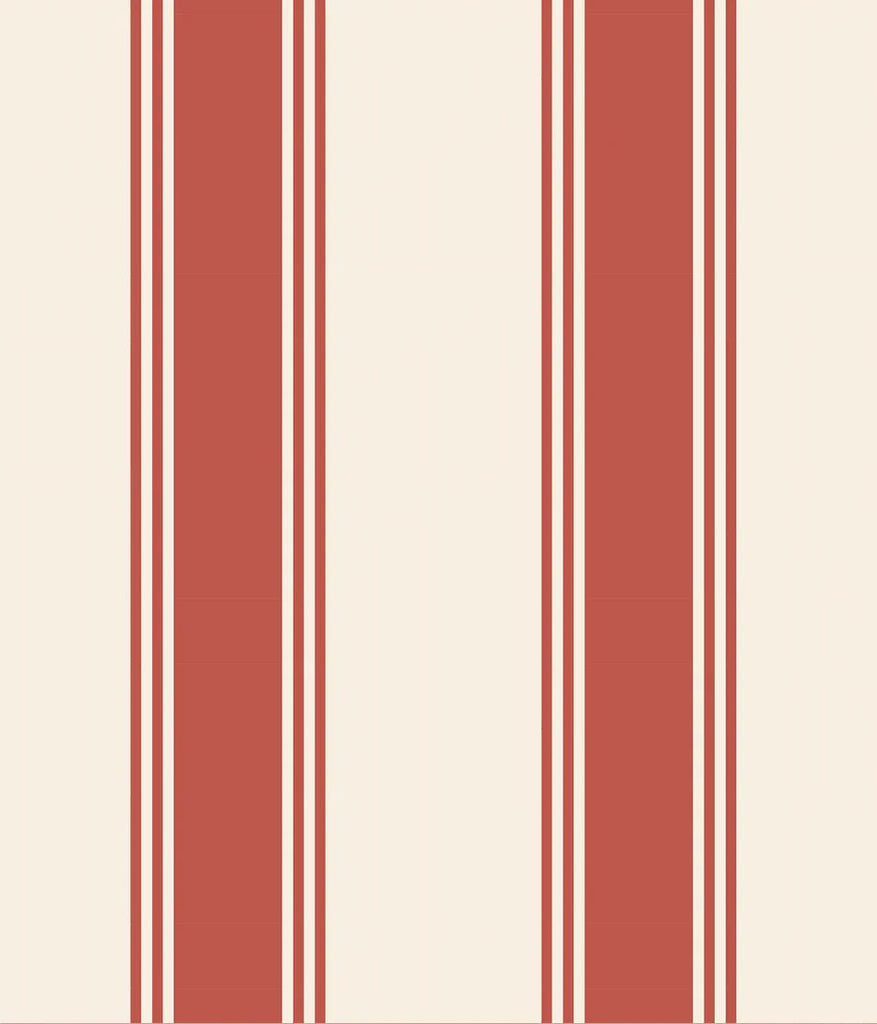 Wallpaper sample Atelier Florentine - Stripes Red