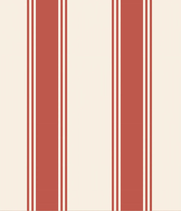 Wallpaper sample Atelier Florentine - Stripes Red