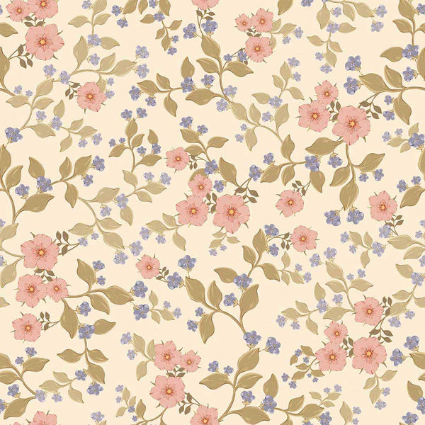 Wallpaper sample Dekornik - Antique Floral Fantasy - Sun