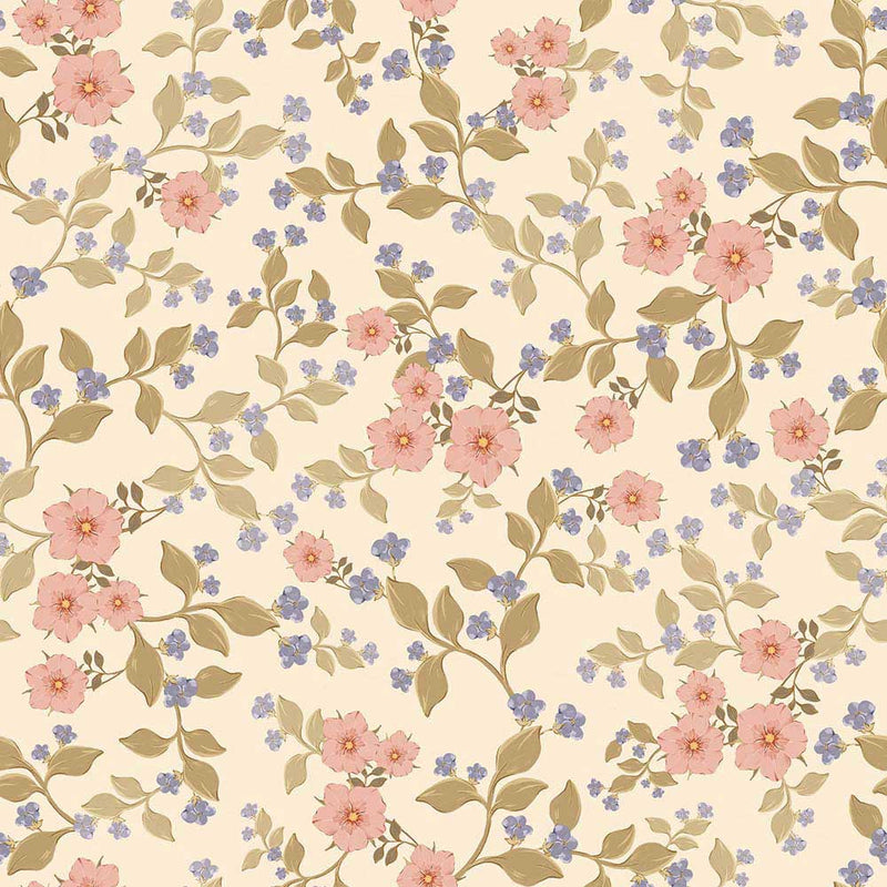 Tapetenmuster Dekornik - Antique Floral Fantasy - Sun